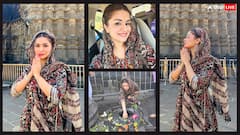 सिर पर दुपट्टा, गले में रुद्राक्ष... त्र्यंबकेश्वर ज्योतिर्लिंग मंदिर पहुंचीं अवनीत कौर, अरसे बाद दिखा संस्कारी लुक