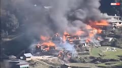 हिमाचल के कुल्लू में भीषण आग से कई घर खाक, करोड़ों का नुकसान