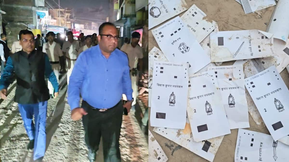 बिहार चुनाव: समस्तीपुर के बाद अब सीवान में मिलीं VVPAT की पर्चियां, RJD ने कहा- 'दो बाहरी…'