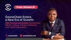 Ozone Chain Enters a New Era of Growth: CEO Emmanuel Announces MEXC Listing, Product Rollouts, and Technical Supremacy