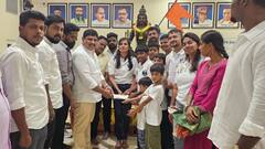 கிளிமாஞ்சாரோ சிகரம் ஏறி சாதனை.. சிறுவர்களுக்கு ஊக்கத்தொகை வழங்கிய நயினார் பாலாஜி..