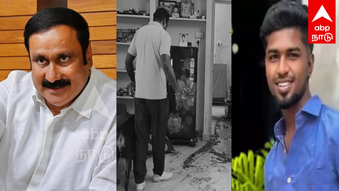 சட்டம் ஒழுங்கு கேள்விக்குறி? திருச்சியில் காவலர் குடியிருப்பில் இளைஞர் படுகொலை: அன்புமணி ராமதாஸ் கடும் கண்டனம்! Youth murdered at police station in Trichy Anbumani Ramadoss strongly condemns tnn சட்டம் ஒழுங்கு கேள்விக்குறி? திருச்சியில் காவலர் குடியிருப்பில் இளைஞர் படுகொலை: அன்புமணி ராமதாஸ் கடும் கண்டனம்!