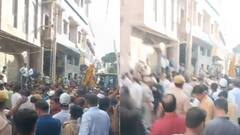 जयपुर के सुभाष चौक इलाके में निर्माणाधीन इमारत की छत गिरने से हादसा, मकान मालिक की मौत