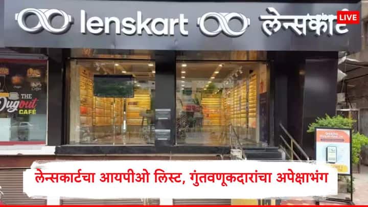 Lenskart IPO : लेन्सकार्टचा आयपीओ भारतीय शेअर बाजारात लिस्ट झाला. या आयपीओतील गुंतवणुकीवर चांगला परतावा मिळेल, अशी अपेक्षा असणाऱ्यांची निराशा झाली.