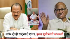 अखेर दोन्ही राष्ट्रवादी एकत्र, हसन मुश्रीफ यांनीच केली घोषणा; महायुती फिस्कटली, निवडणुकांसाठी नवी आघाडी