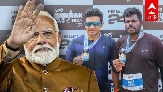 90 KM சைக்கிளிங், 21 KM ரன்னிங்! அசர வைத்த அண்ணாமலை! பூரித்து பாராட்டிய மோடி