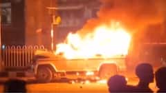 Tensions Flare In Bihar’s Gopalganj After Police Vehicle Torched Over Accident Rumour