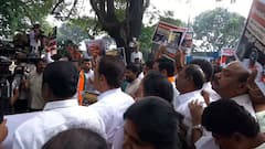 Karnataka BJP Protests Outside CM Siddaramaiah's Residence Over Bengaluru Jail Video