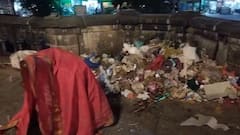 कोल्हापूरकरांचा अनोखा निषेध; कचऱ्याचीच निघाली प्रतीकात्मक अंत्ययात्रा