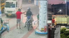 पोलिसांच्या 'नाशिक जिल्हा, कायद्याचा बालेकिल्ला' मोहिमेला खुलं आव्हान; फाटकी नोट घेतली नाही म्हणून पेट्रोल पंप कर्मचाऱ्यावर उगारली तलवार