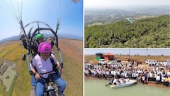 Kolhapur News: किल्ले भुदरगडावर आता पॅरामोटरिंग, पॅराग्लायडिंग, झोरबिंग बॉल, वॉटर बोटींग, कायाकिंगचा आनंद घेता येणार