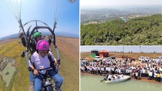 Kolhapur News: किल्ले भुदरगडावर आता पॅरामोटरिंग, पॅराग्लायडिंग, झोरबिंग बॉल, वॉटर बोटींग, कायाकिंगचा आनंद घेता येणार