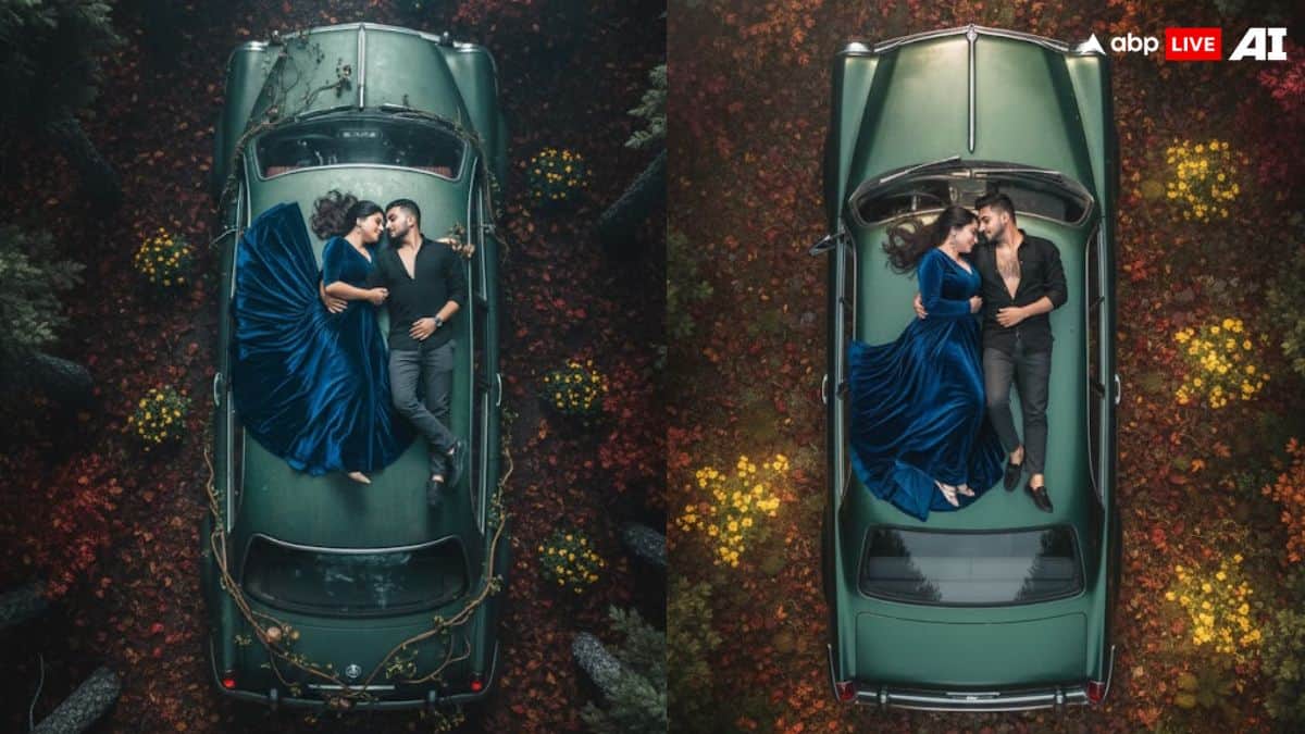 Try These Gemini AI Prompts To Turn Couple Selfies Into Dreamy Drone Shots