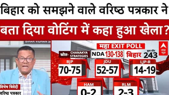 Bihar Exit Poll 2025: Bihar को समझने वाले वरिष्ठ पत्रकार ने बता दिया वोटिंग में कहा हुआ खेला?