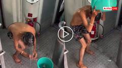 Video: युवक ने ट्रेन में नहाते हुए बनवाई रील, वायरल वीडियो पर RPF ने लिया ये एक्शन