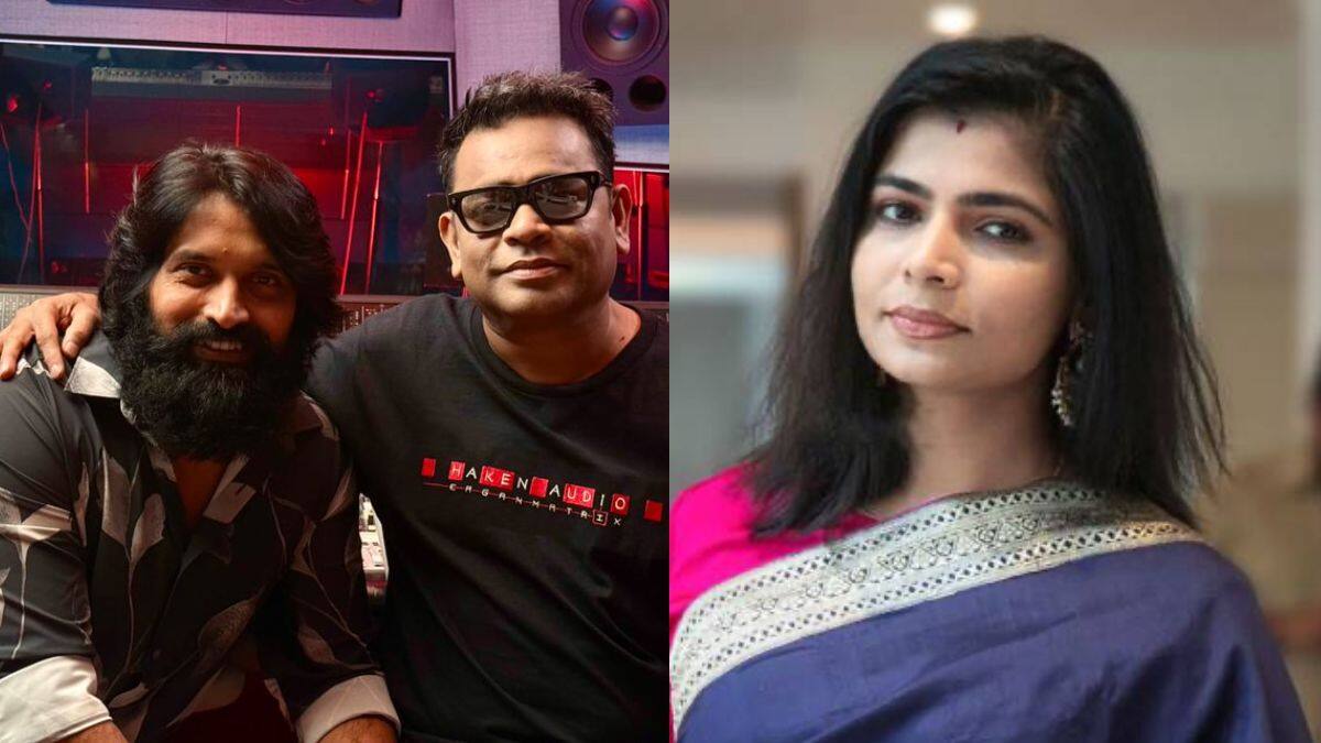 ஜானி மாஸ்டருன் ஏ ஆர் ரஹ்மான் புகைப்படம்... பின்னணி பாடகி சின்மயி கருத்து