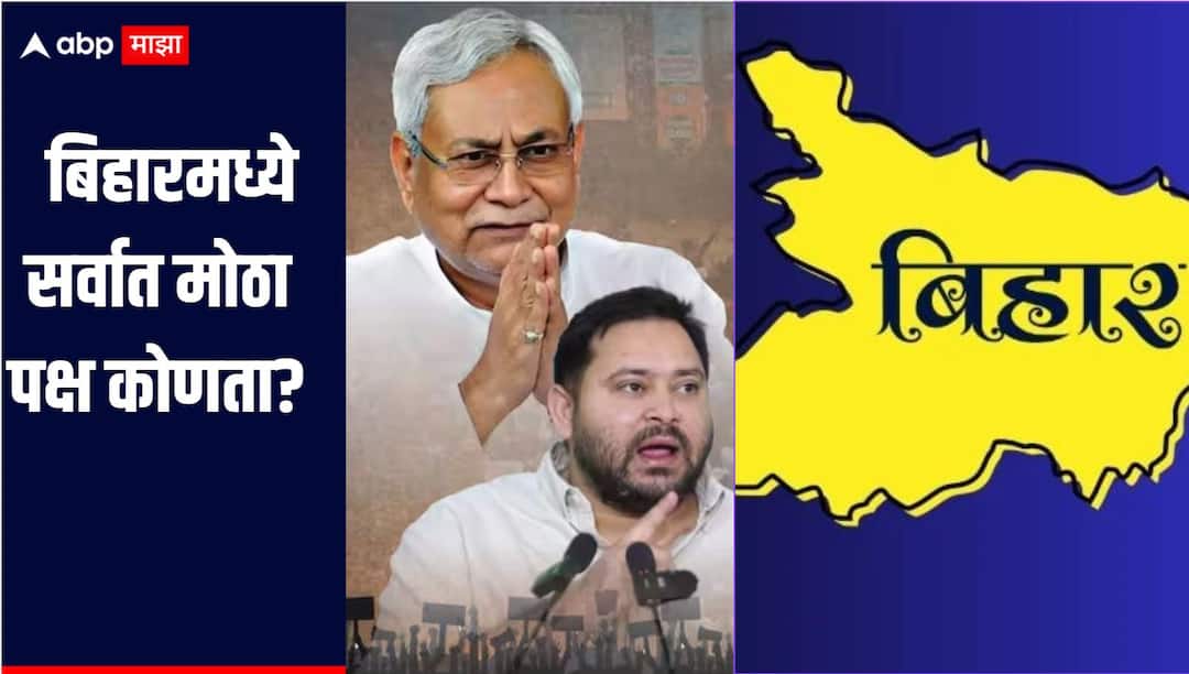Bihar Election Exit Poll 2025  RJD JDU or BJP Information on who will be the largest party in Bihar राजद, जेडीयू की भाजप? बिहारमध्ये सर्वात मोठा पक्ष कोणता? काय सांगतात एग्जिट पोलचे आकडे? 