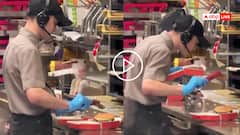 Video: घिनौनी करतूत! पहले बर्गर में थूका, फिर किया पैक, शख्स ने चुपके से बना लिया वीडियो