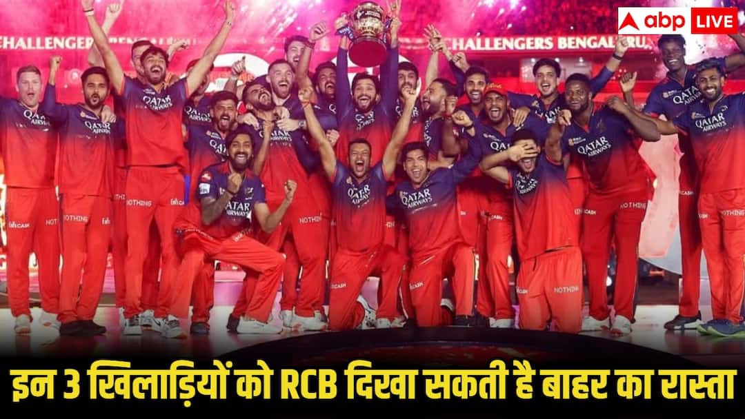 IPL 2026: चैंपियन RCB करेगी बड़े बदलाव! इन खिलाड़ियों की हो सकती है छुट्टी, देखें पूरी लिस्ट