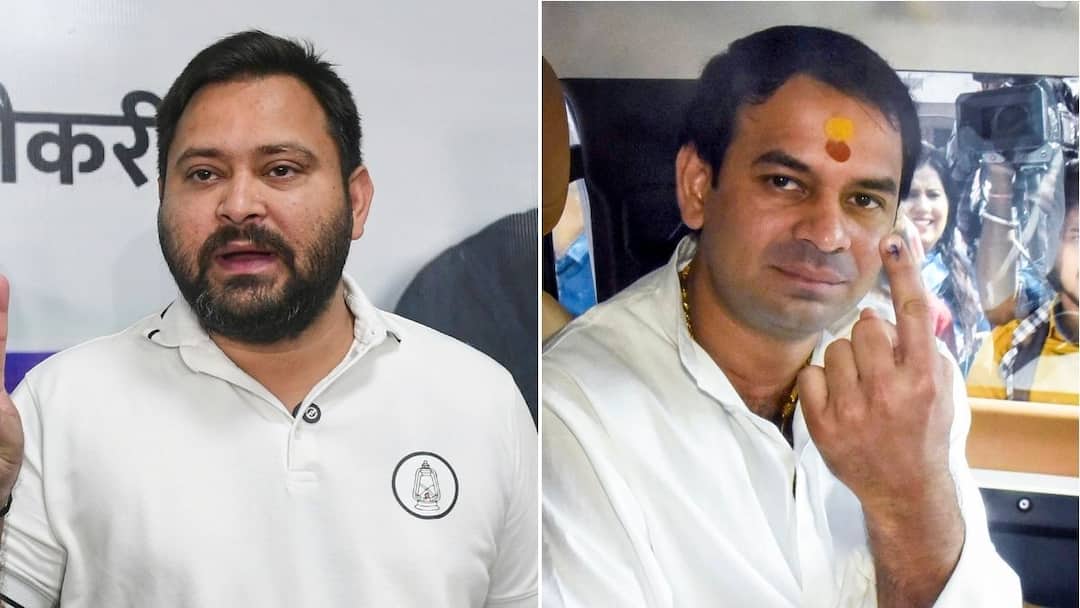 Tejashwi vs Tej Pratap: Bihar Polls Turn Into Family Showdown As Mahua, Raghopur Emerge Key Bat