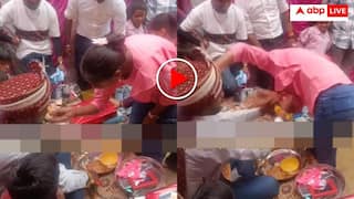 साली ने दूल्हा बने जीजा से किया मजाक तो गर्मा गया माहौल! दुल्हन की बहन को हवा में उठाकर फेंका, वीडियो वायरल