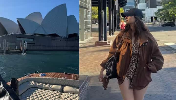 एक तस्वीर में अभिनेत्री सिडनी की सड़कों पर टहलती नज़र आ रही हैं। कई अन्य तस्वीरों में अभिनेत्री समुद्र और आसपास के नज़ारों का लुत्फ़ उठाती नज़र आ रही हैं।