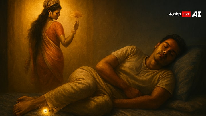 शास्त्रों के मुताबिक, पैर पर पैर चढ़ाकर सोने से मां लक्ष्मी भी नाराज होती है. मान्यता ऐसी भी है कि इस आदत के कारण ईश्वर का आशीर्वाद प्राप्त नहीं होता है और व्यक्ति को आर्थिक समस्याओं का सामना करना पड़ सकता है.