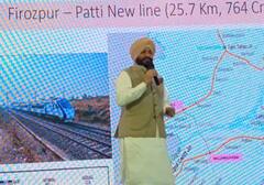 ਹੁਣ ਰੇਲਵੇ ਨਾਲ ਜੁੜੇਗਾ ਮਾਝਾ ਤੇ ਮਾਲਵਾ, ਫਿਰੋਜ਼ਪੁਰ ਤੋਂ ਪੱਟੀ ਤੱਕ ਬਣਾਈ ਜਾਵੇਗੀ ਰੇਲਵੇ ਲਾਈਨ, 25.7 ਕਿਲੋਮੀਟਰ 'ਤੇ ਖ਼ਰਚ ਹੋਣਗੇ 764 ਕਰੋੜ