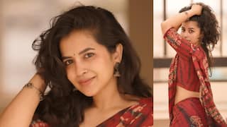 Komalee Prasad: చీరలో కోమలీ... చూపులతో చంపేస్తోన్న చిన్నది