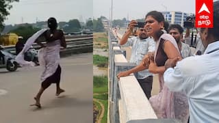 ஆற்றில் குதிக்க ஓடிய திருநங்கை! காப்பாற்றிய பத்திரிகையாளர்கள்! போராட்டத்தின் பின்னணி?