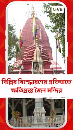 দিল্লির বিস্ফোরণের প্রতিঘাতে ক্ষতিগ্রস্ত জৈন মন্দির, ভেঙে পড়েছে একের পর এক কাঁচ