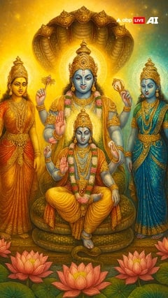 लक्ष्मीजींशिवाय विष्णूच्या आणखी 3 बायका कोण आहेत?