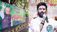 'टाइगर अभी जिंदा है' वाले नीतीश कुमार के पोस्टर पर चिराग पासवान का बड़ा बयान, क्या कह दिया?