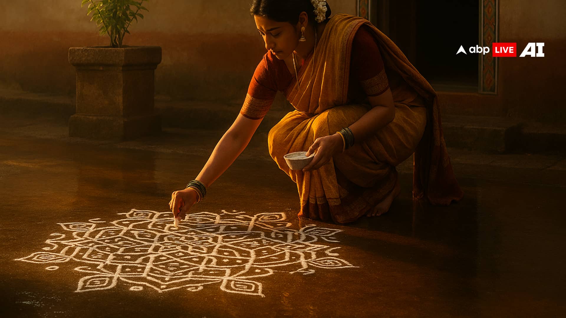 तमिलनाडु का रहस्यमय अनुष्ठान ‘कोलम’ क्या आप जानते हैं इसका मतलब? देखें फोटो