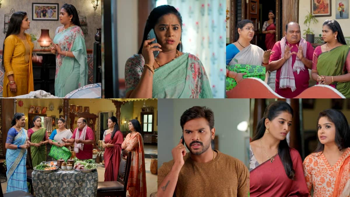 Illu Illalu Pillalu Serial Today November 13th: ఇల్లు ఇల్లాలు పిల్లలు: విశ్వ బ్లాక్‌మెయిల్ వణికిపోతున్న వల్లీ! 25 లక్షల టోకరాకు భాగ్యం ప్లాన్!