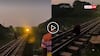 Video: ट्रैक पर चढ़ा शख्स, पीछे से आ गई ट्रेन, भागता हुआ गिरा और फिर... वीडियो देख सहम जाएंगे आप!