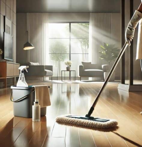 वास्तुशास्त्रानुसार सकाळी सूर्योदयानंतर आणि दुपार होण्यापूर्वी फरशी पुसणं शुभ मानलं जातं. या वेळेत वातावरणात सकारात्मक ऊर्जा असते जी घरात शांती आणि सौभाग्य आणते.