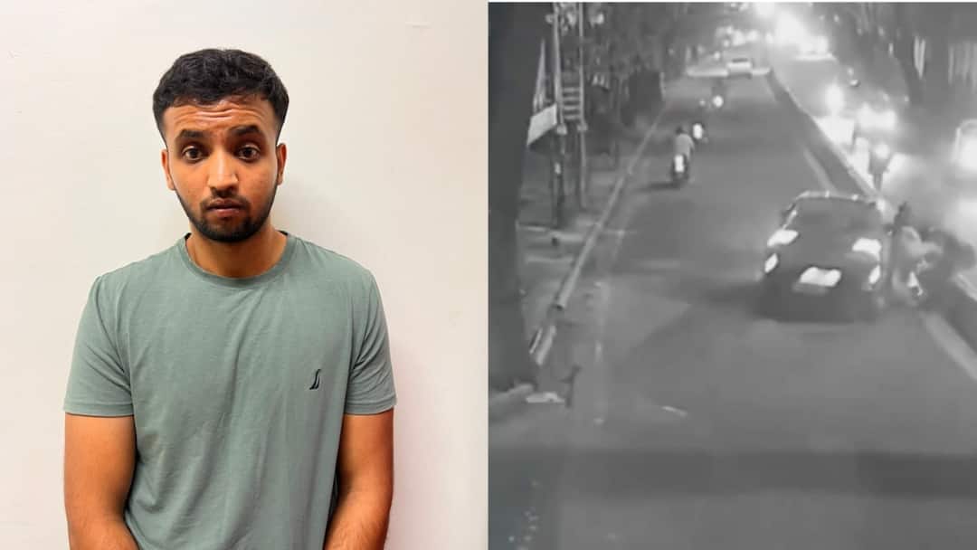 CCTV Shocker: Bengaluru Techie Rams Car Into Couple And Child, Charged With Attempt To Murder