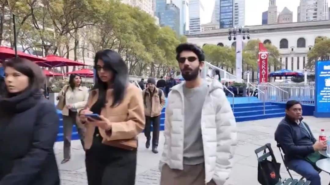 Anirudh Kavya Maran: நியூயார்க் நகரில் ஜோடியாக வலம் வந்த அனிருத் காவியா மாறன்..வைரலாகும் வீடியோ