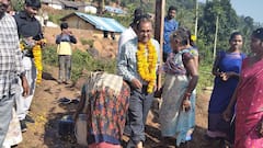 Alluri Seetharamaraju district: ఊరికి స్కూల్ వచ్చిందని గిరిజనులు ఉత్సాహం- థింసా నృత్యాలతో సంబరాలు- అధికారులకు సన్మాం చేసిన ఆదివాసీలు!