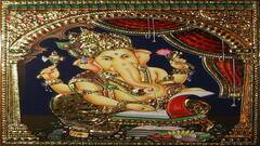 உலகம் முழுவதும் பிரபலம் ஆன தஞ்சாவூர் ஓவியங்கள்