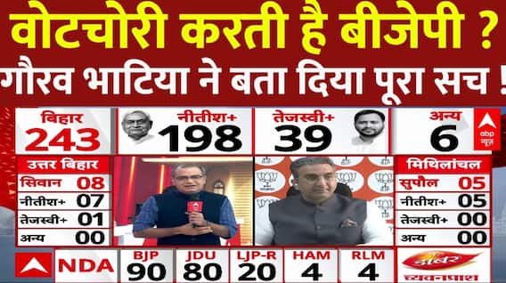 Bihar Election 2025 Result : Votechori के सवाल पर Gaurav Bhatia ने बता दिया सच ! । Tejashwi । Nitish