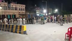 बिहार में मतगणना केंद्र के बाहर बवाल, बस के शीशे तोड़े, फूंक डाली स्कॉर्पियो, कई पुलिसकर्मी घायल