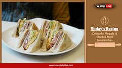 Children's Day 2025 Recipes: Try Colourful Veggie & Cheese Mini Sandwiches To Celebrate The Day