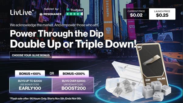 Missed the Little Pepe Rally? LivLive ($LIVE) Could Be the Best Crypto to Buy in November 2025 for High Returns