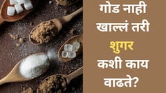 Diabetes: गोड नाही खाल्लं तरी शुगर कशी वाढते? जाणून घ्या...