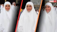 उमराह पर गईं सना मकबूल, फोटोज शेयर कर कहा- 'दर्द के साथ अंदर गए, शांति के साथ बाहर निकले'