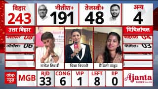 Bihar Election 2025 Result : Manoj Tiwari ने गाकर दी Maithili को बधाई । Tejashwi । Nitish । PM Modi