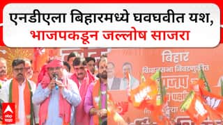 BJP Celebration : एनडीएला बिहारमध्ये घवघवीत यश,  भाजपकडून जल्लोष साजरा