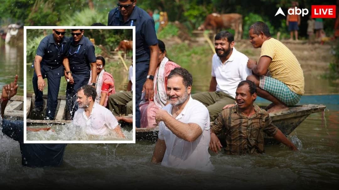 राहुल ने जहां तालाब में छलांग लगाकर पकड़ी थी मछली, वहां उम्मीदवार को 31 हजार वोटों से मिली हार